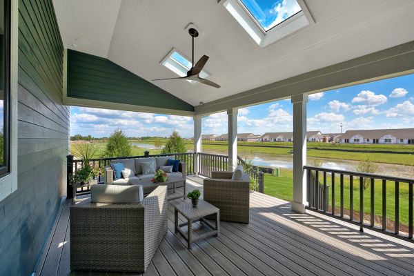 Covered Deck Installation in Warren