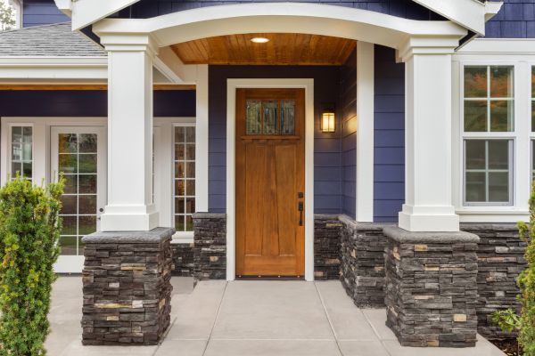 Porch Column Replacement in Warren