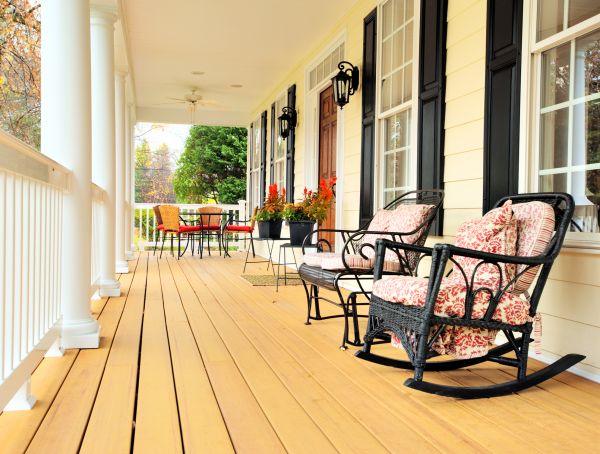 Porch Construction in Warren