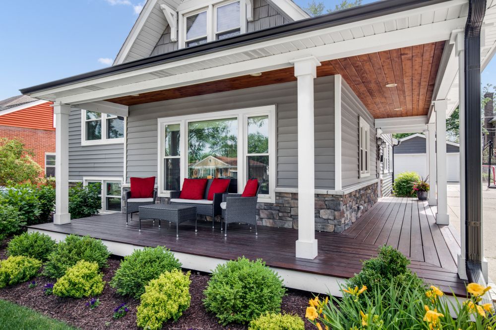 Porch Pillar Repair in Warren
