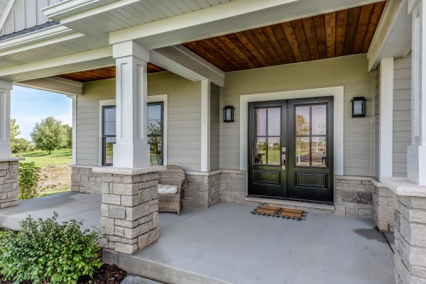 Porch Post Replacement in Warren