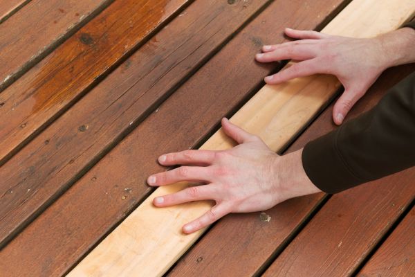Deck Board Repair in Warren