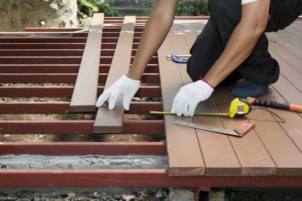 Custom Deck Installation in Warren
