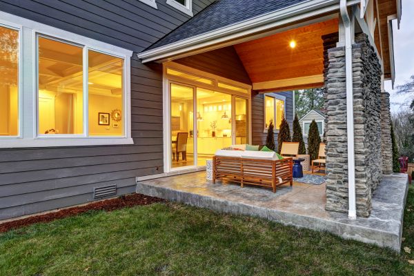 Back Porch Construction in Warren