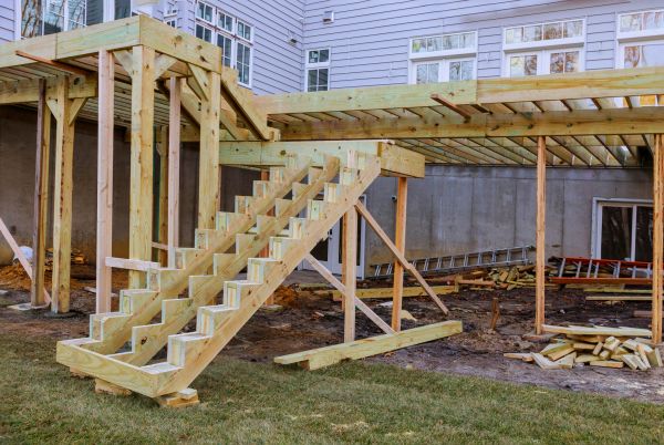 Deck Post Replacement in Warren