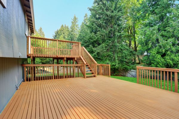 Multi Level Deck Installation in Warren
