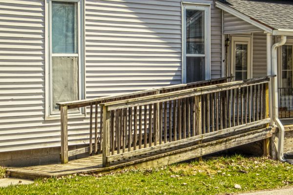 Porch Ramp Construction in Warren